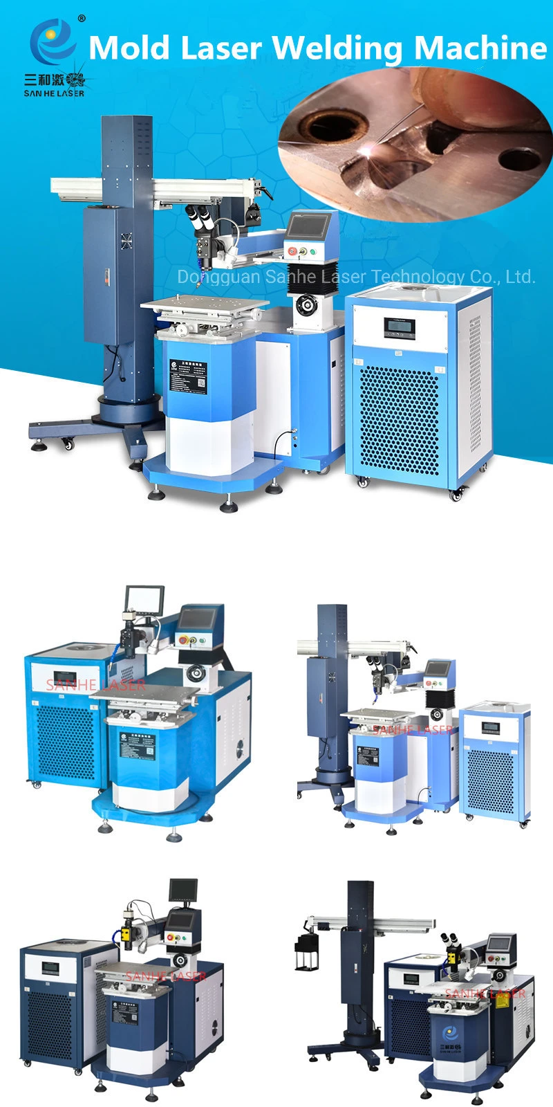 High Precision Laser Welding Machine for Repair Mold Doctor Price