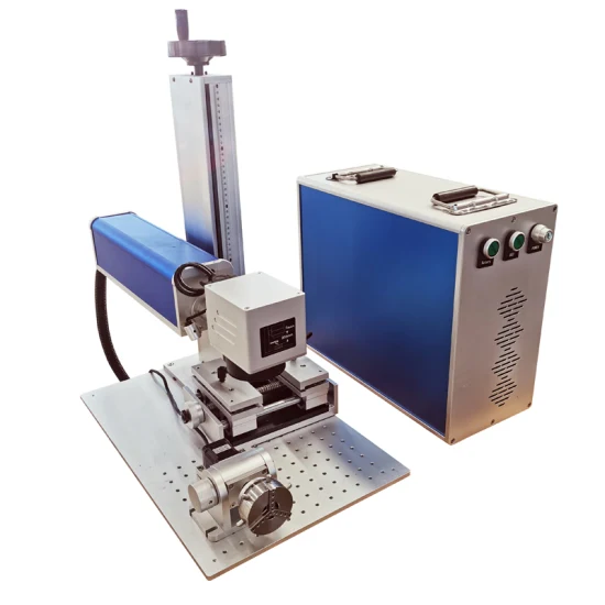 Machine de marquage laser à fibre Imprimer la plaque d'acier Ipg Raycus Max Jpt Mopa CNC Machine de marquage laser à fibre pour le métal