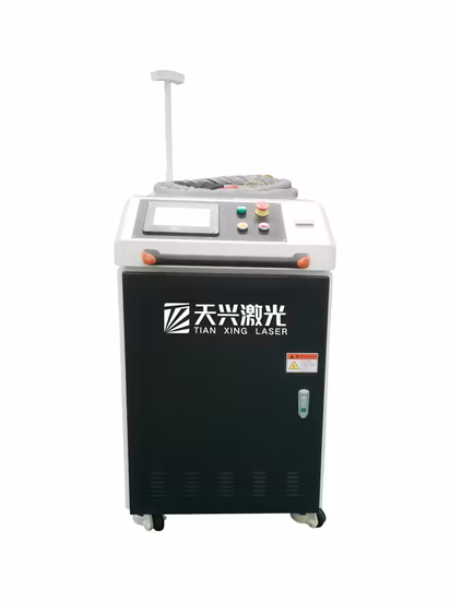 Machine de soudage laser à fibre portable 1000W 1500W pour aluminium, galvanisé, moule, acier inoxydable