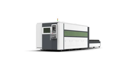 Machine de découpe laser à fibre d'acier au carbone Machine de découpe laser à fibre métallique CNC pour l'aluminium en acier inoxydable à prix compétitif